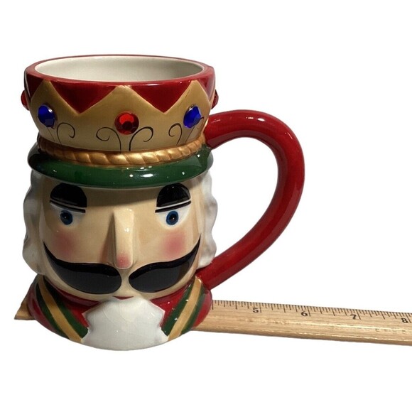 Nutcracker Christmas Burton & Burton King Noel Mug 16-20oz - Picture 6 of 7